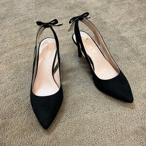 Bandolino Women's Pumps Shoes Heels Slip-ons Slingback Black Size 6.5